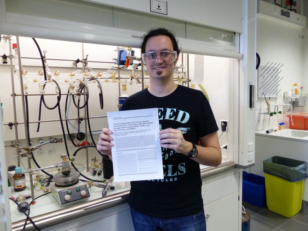 Álvaro publishes his first contribution to Magnetic Resonance in Chemistry. Congratulations !!