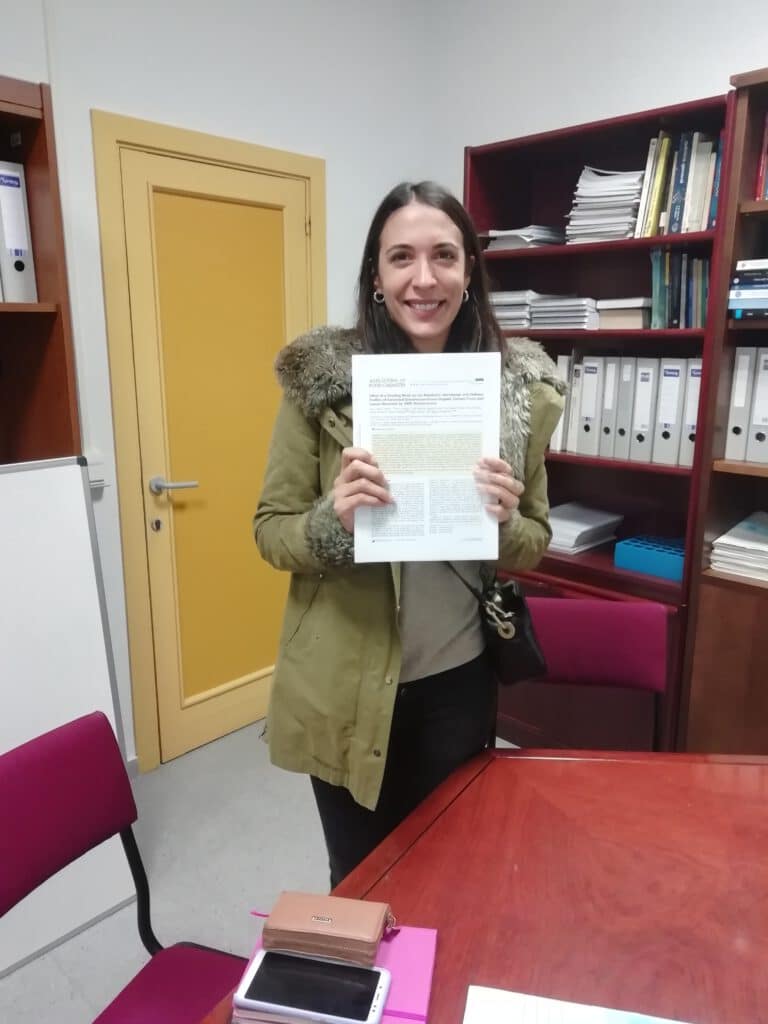 Ana publishes in the Journal of Agricultural and Food Chemistry !! Congratulations Ana !!