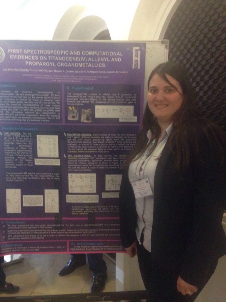 Ana Belén presents a great poster in the SMSOC – 5th Spanish-Moroccan Symposium on Organic Chemistry – at Casablanca