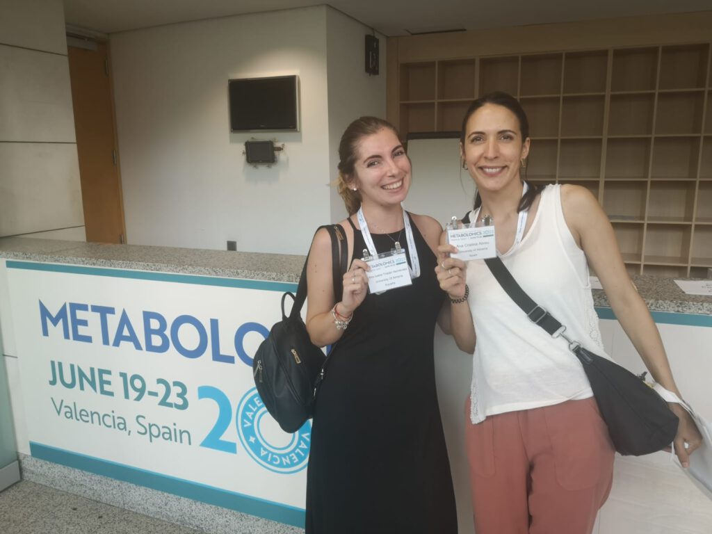 Anabel and Ana are in the Metabolomics 2022 Conference !