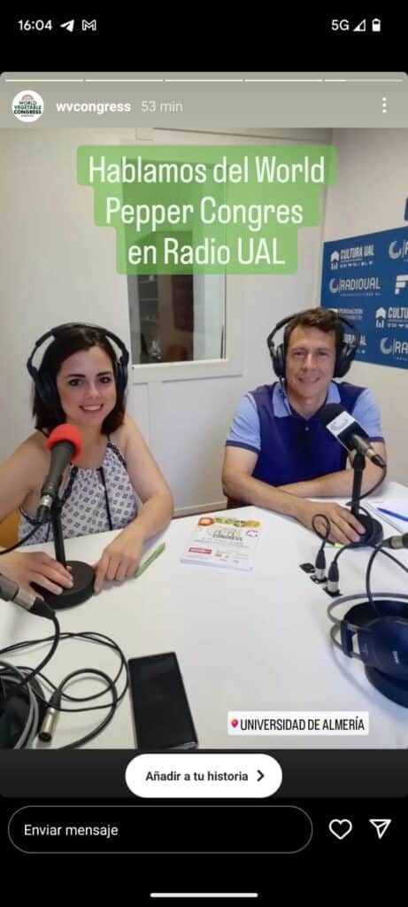 Nacho talks in RadioUAL about his next conference in the World Pepper Congress