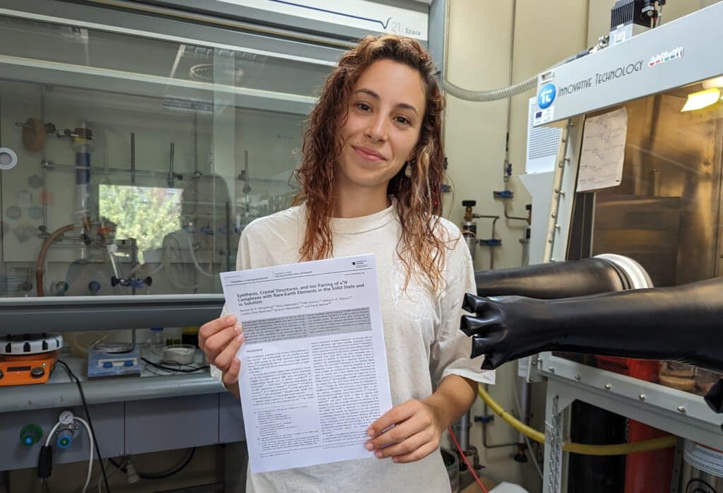Cristina publishes in Chemistry a European Journal ! Congratulations Cristina !