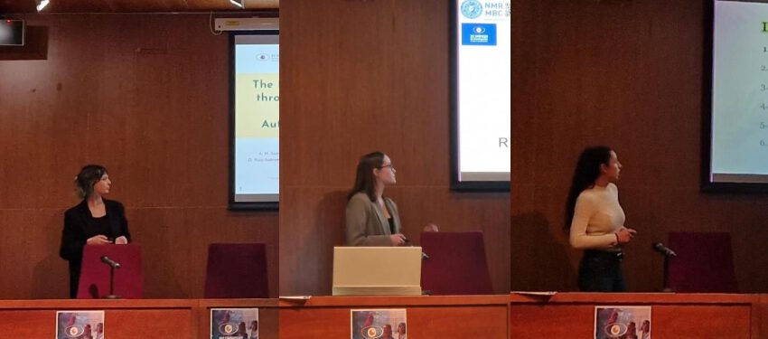 Ana del Mar, Mireya, and Melissa presented their research at the XII Simposio de Investigación en Ciencias Experimentales. Excellent job! Congratulations on a successful edition of this Scientific Symposium!