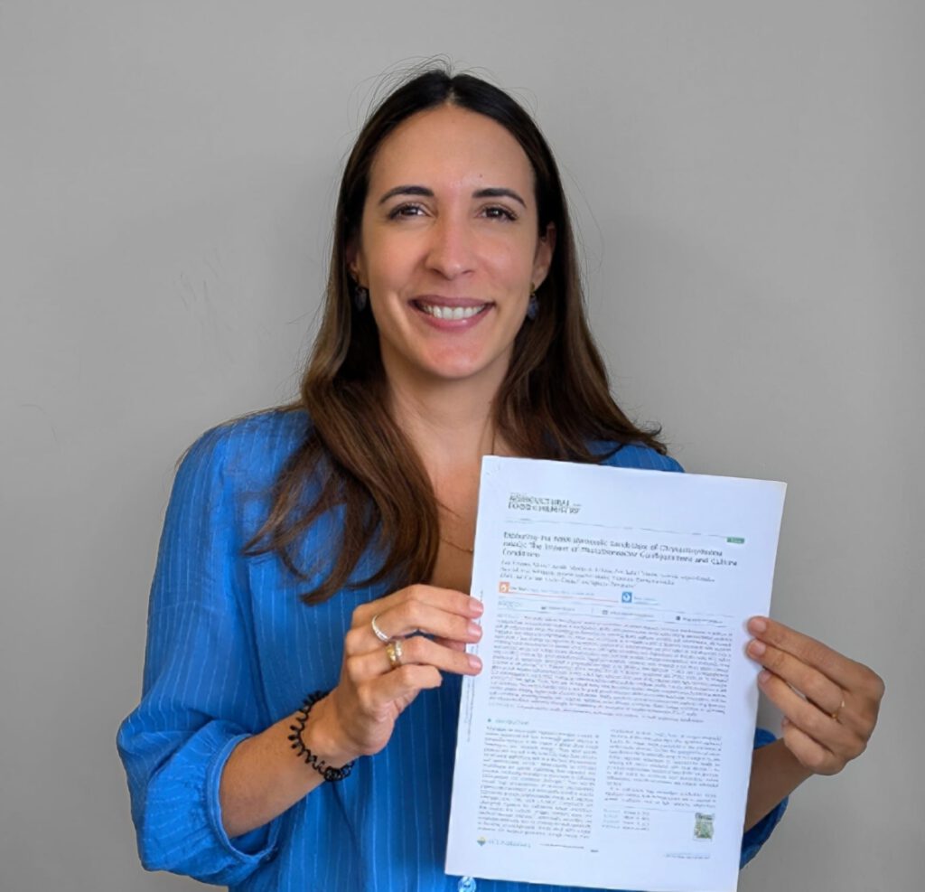 Ana Cristina publishes in the Journal of Agricultural and Food Chemistry ! Microalgae NMR is such an exciting topic ! Congratulations Ana !