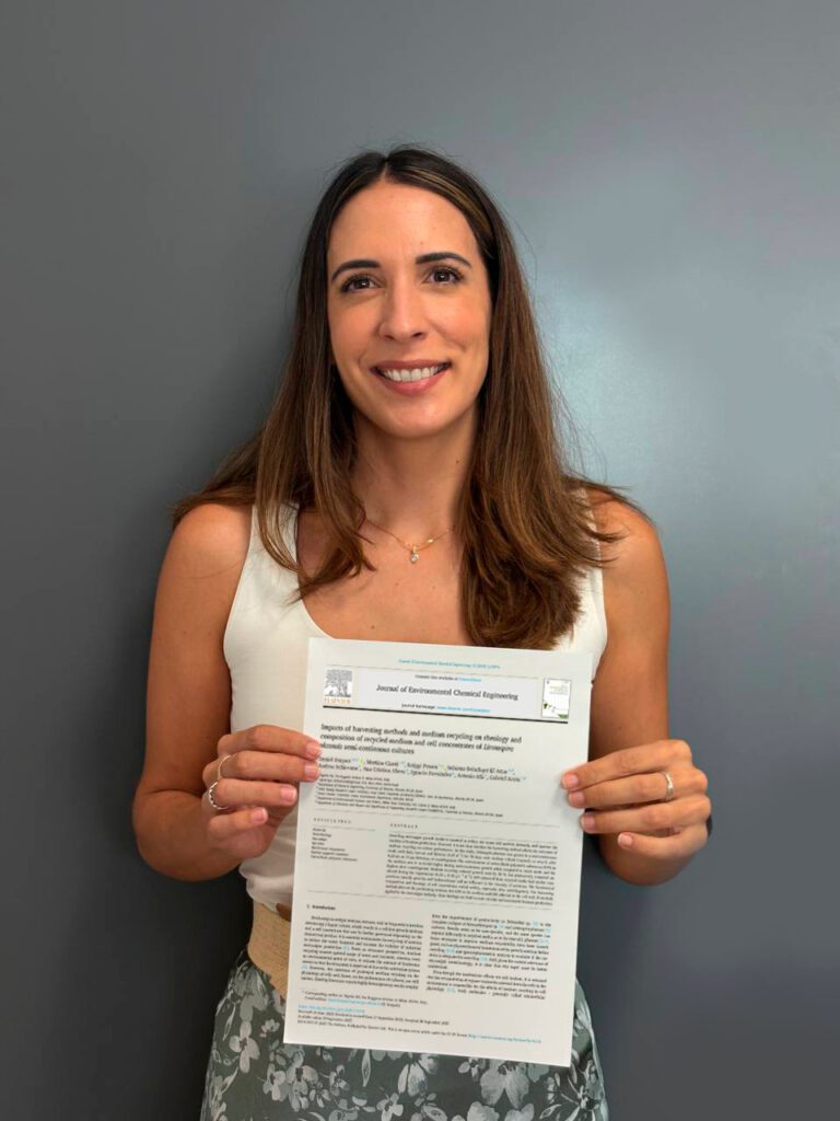 Ana Cristina publishes in Journal of Environmental Chemical Engineering ! Unraveling EPS via NMR ! Congratulations Ana !