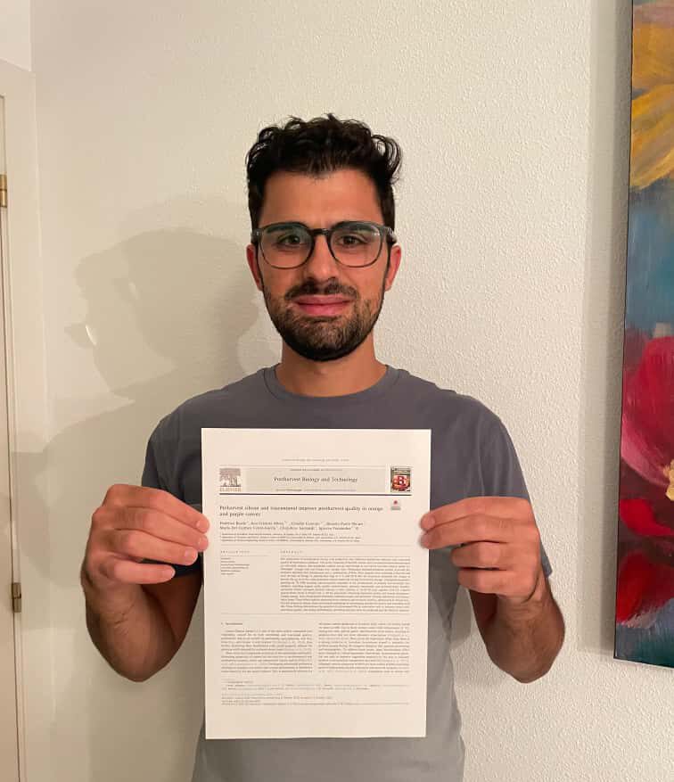 Federico publishes in Postharvest Biology and Technology !! NMR metabolomics applied in the differentiation of carrots !! Good job Federico !