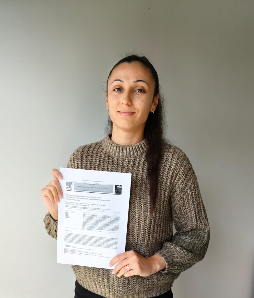 Melissa publishes in Environmental Technology & Innovation !! Employing functionalized almond shell as a new biofiller !! Congratulations !!